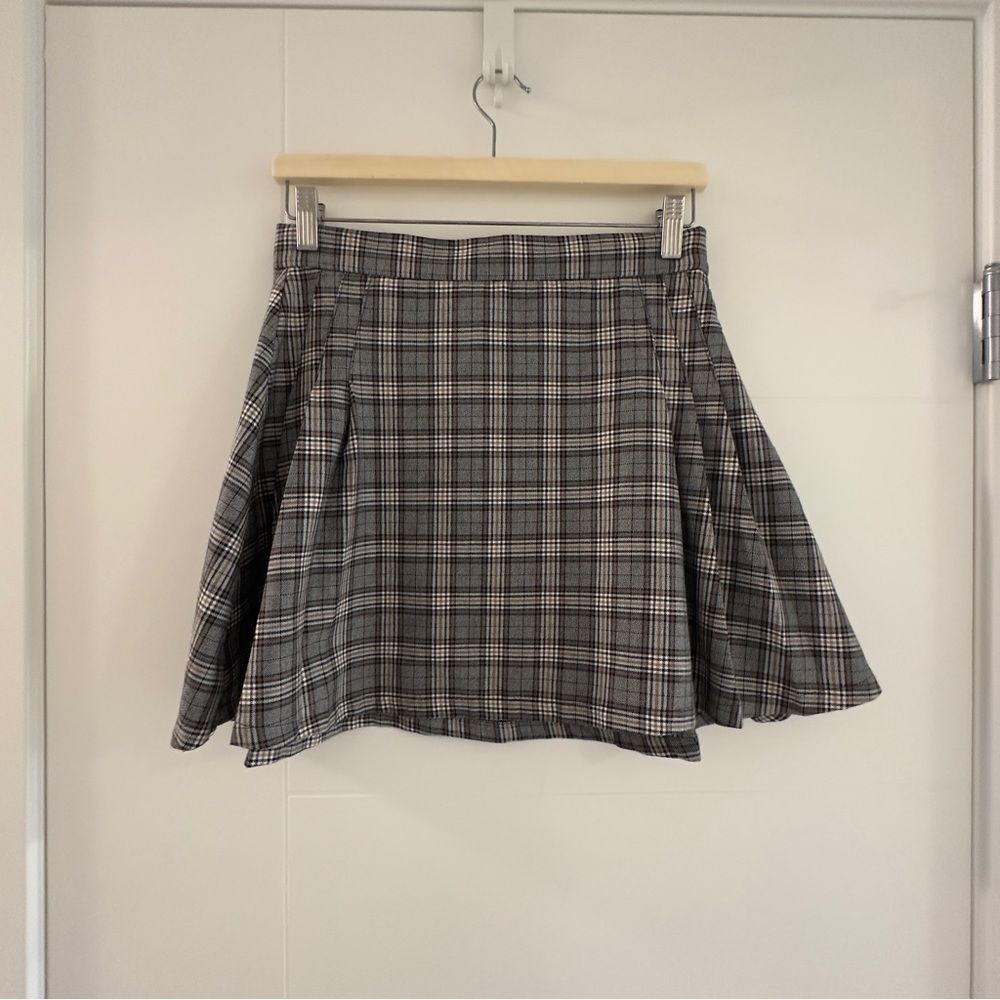 Garage Pleated Mini Skirt
